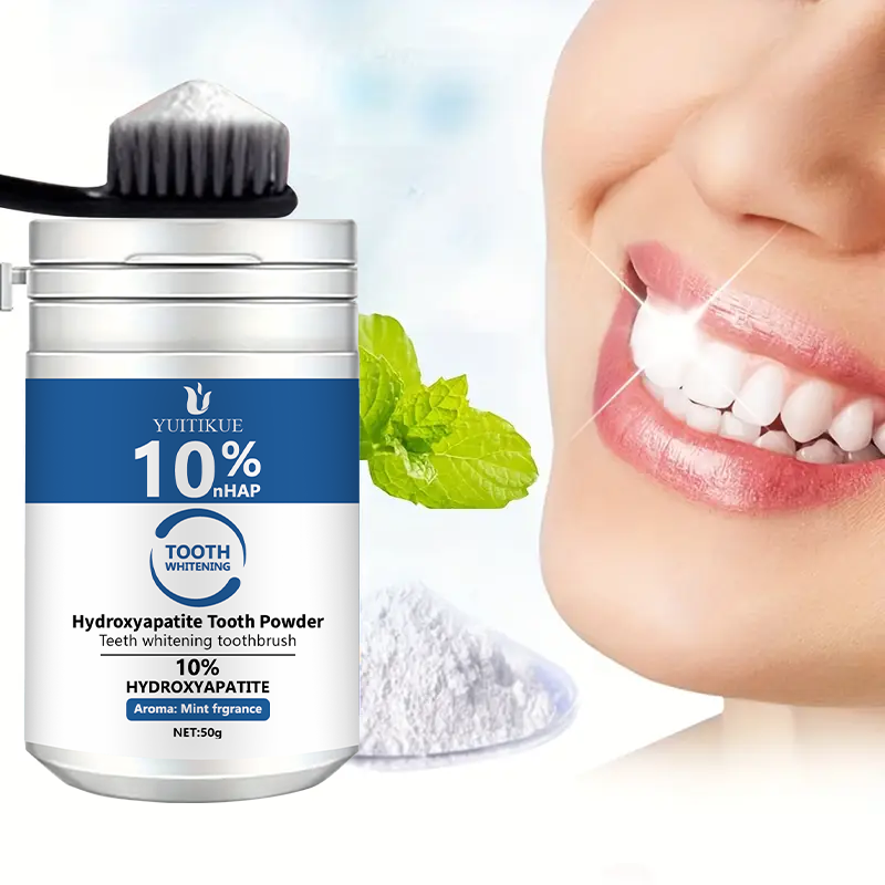 Teeth Whitening Singapore - YUTIKUE 10% nHAP poudre dentaire 50g-hydroxyapatite