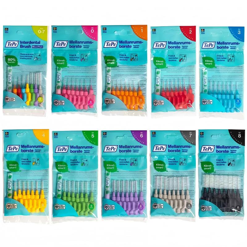 Teeth Whitening Brush - Brosse interdentaire Tepe Original 3 0