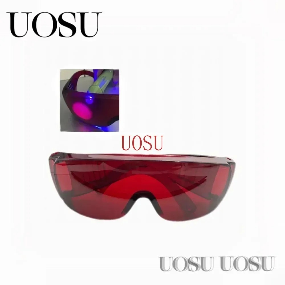 Teeth Whitening Uv Light - Lunettes de protection des yeux rouges