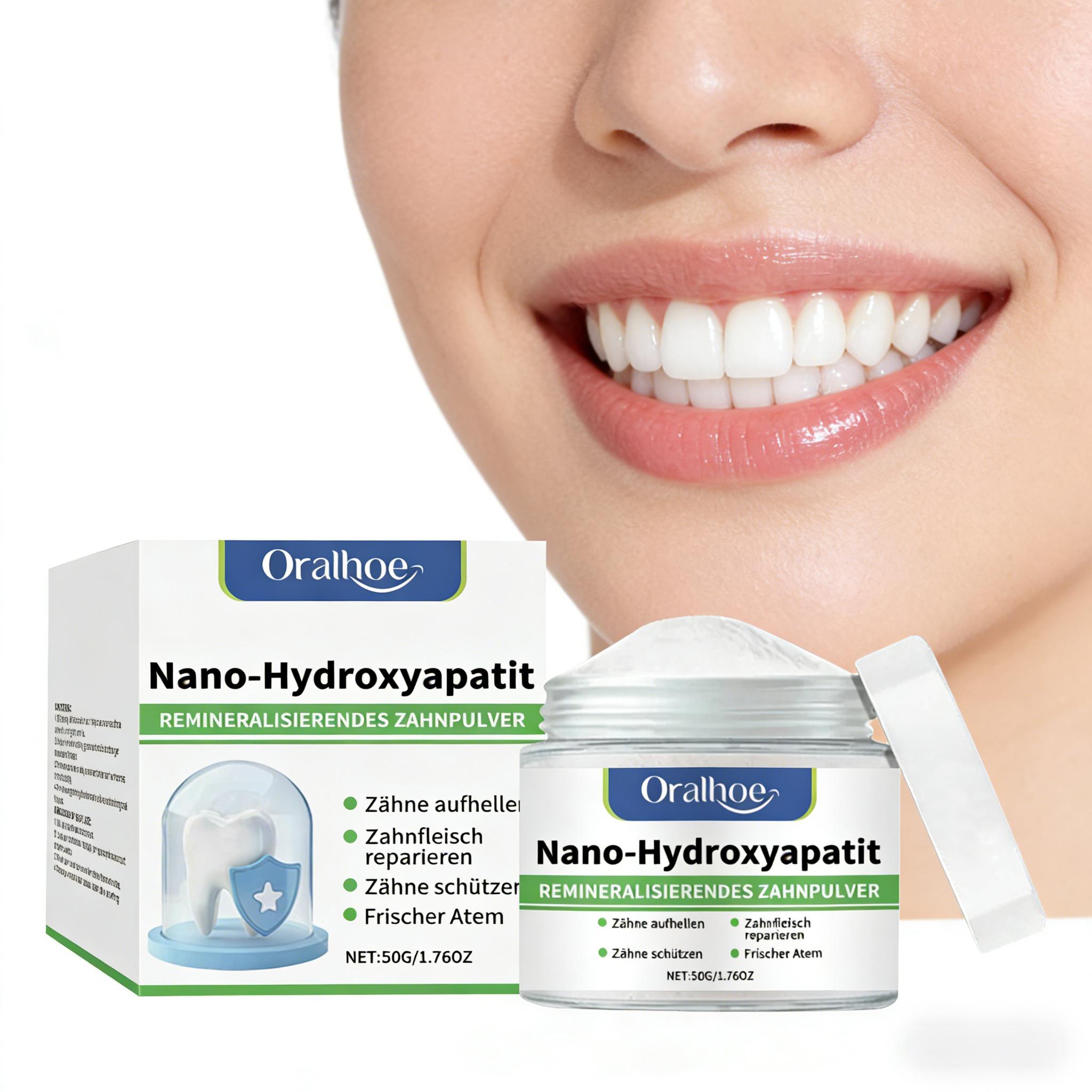Teeth Whitening Singapore - Poudre blanchissante Oralhoe pour les dents,