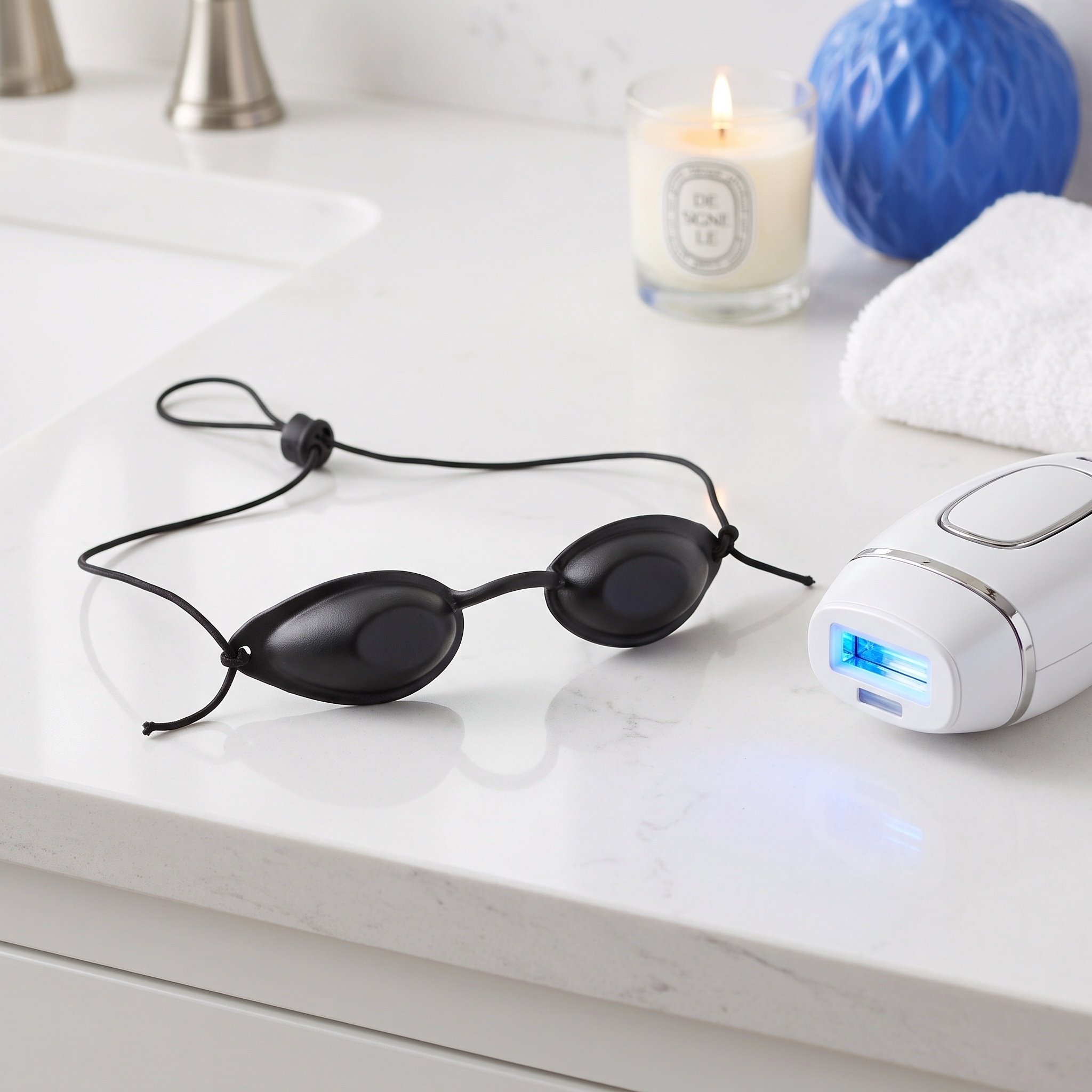 Teeth Whitening Uv Light - Lunettes de protection anti-lumière rouge et