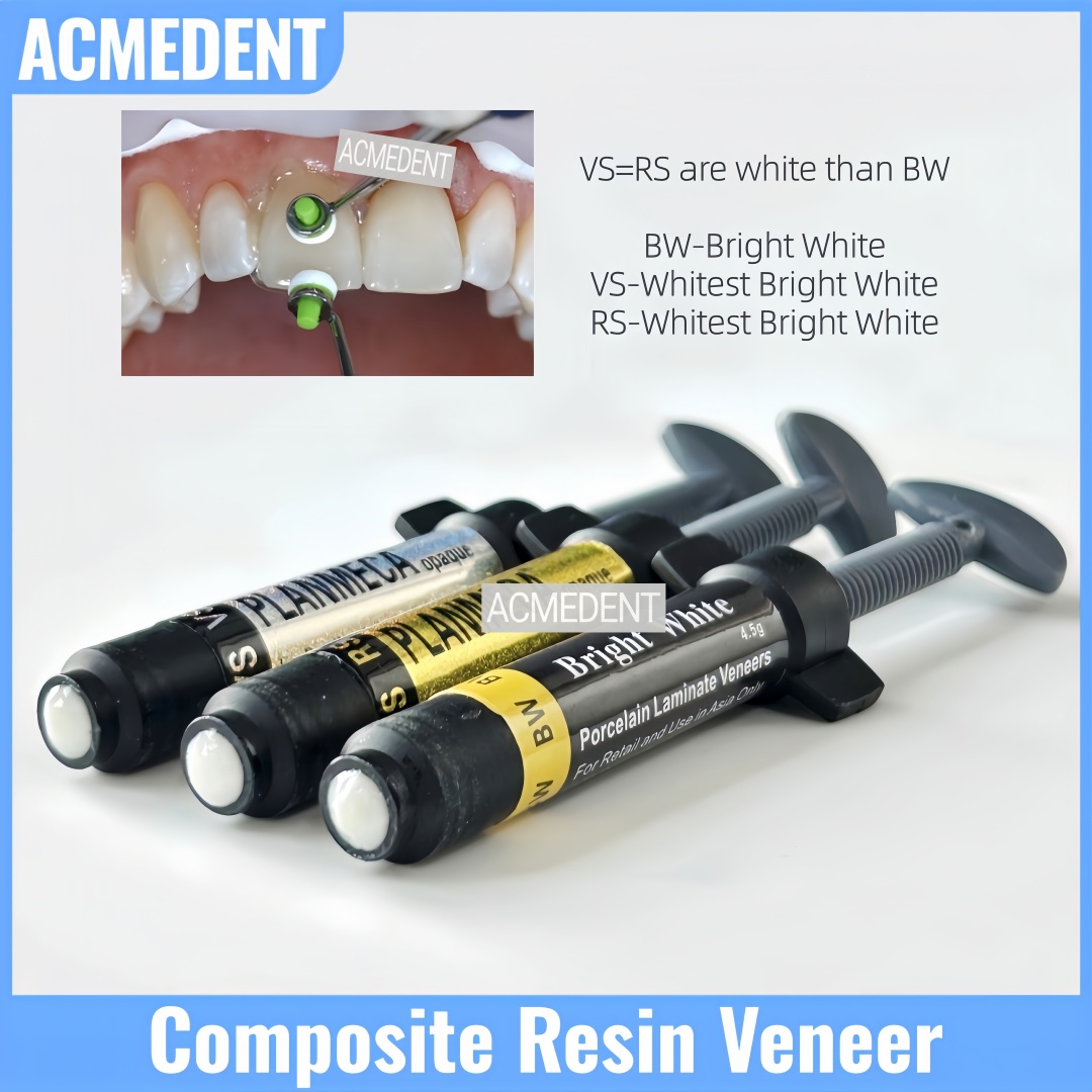 Teeth Whitening Vs Veneers - Placage de résine Composite dentaire 4.5g,