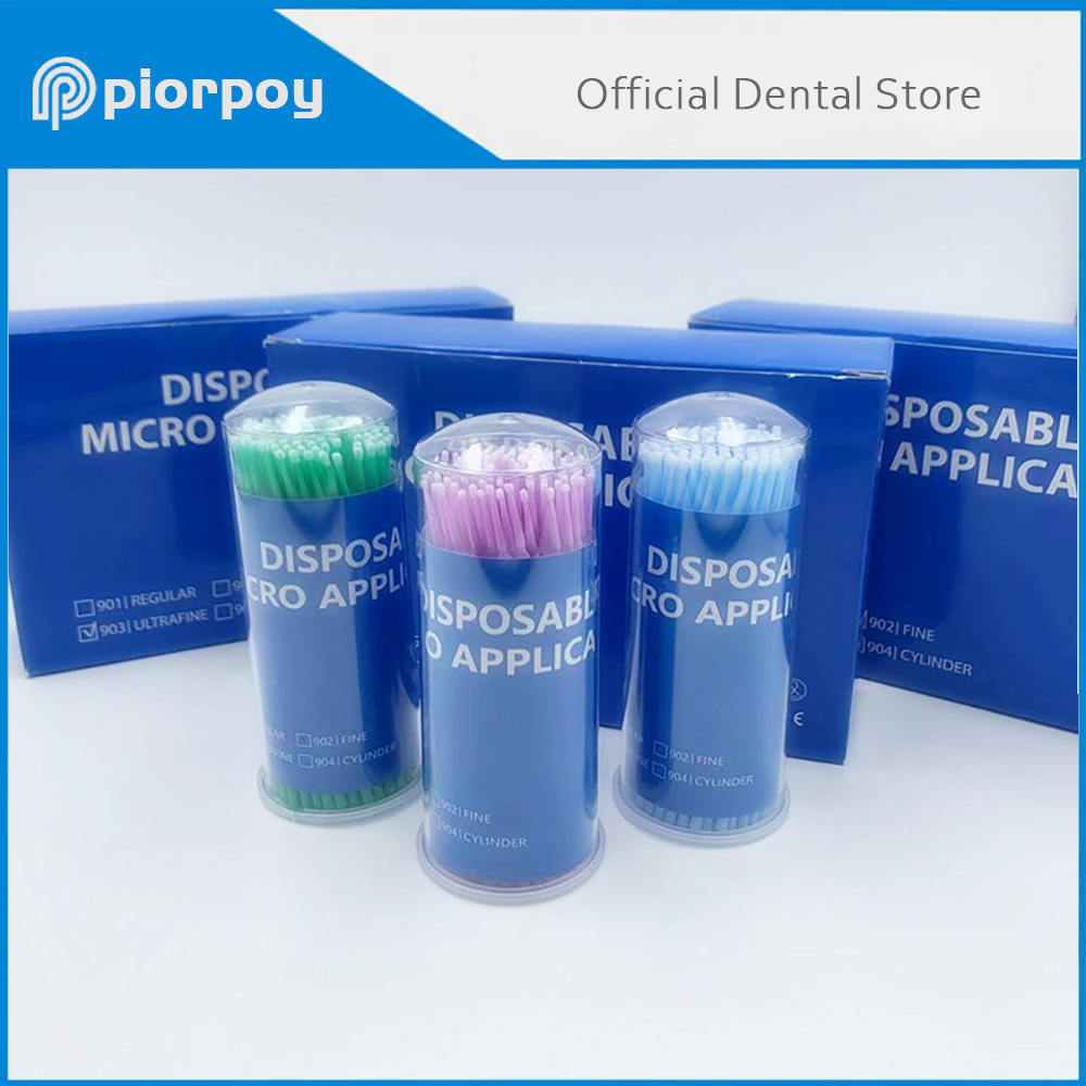 PIORPOY100Pcs/bouteille dentai - Teeth Whitening Brush avis et prix
