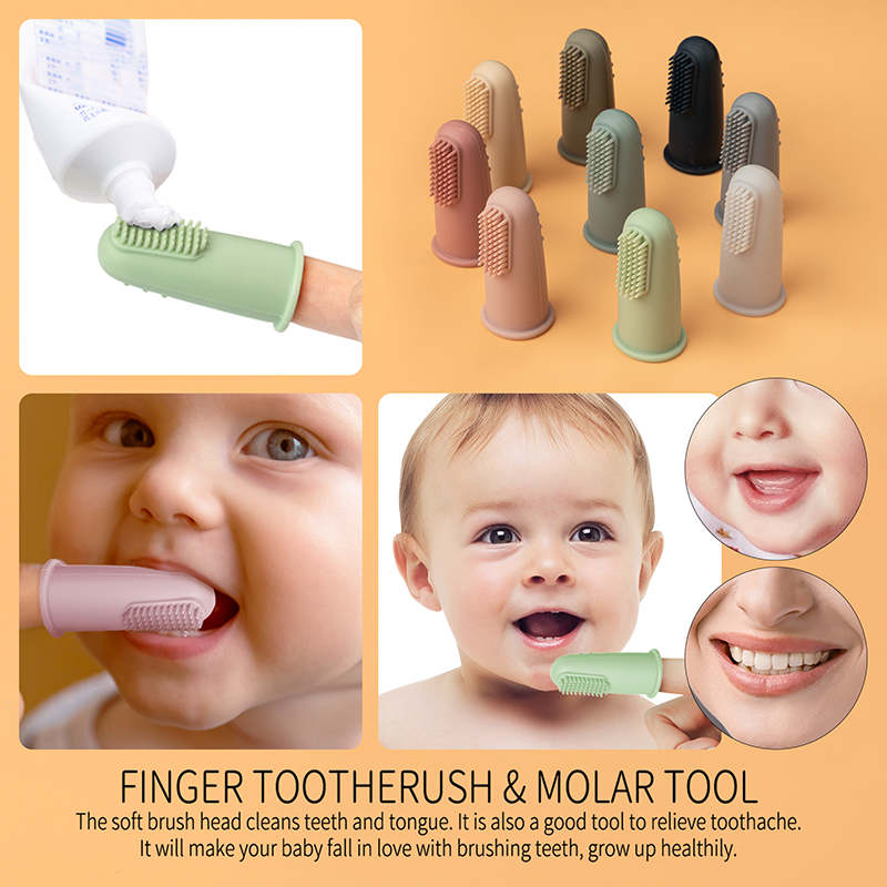 Brosse à dents à doigt souple  - Teeth Whitening Brush avis et prix
