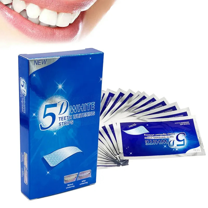 1/28pcs5D bandes de blanchimen - Teeth Whitening Effects avis et prix