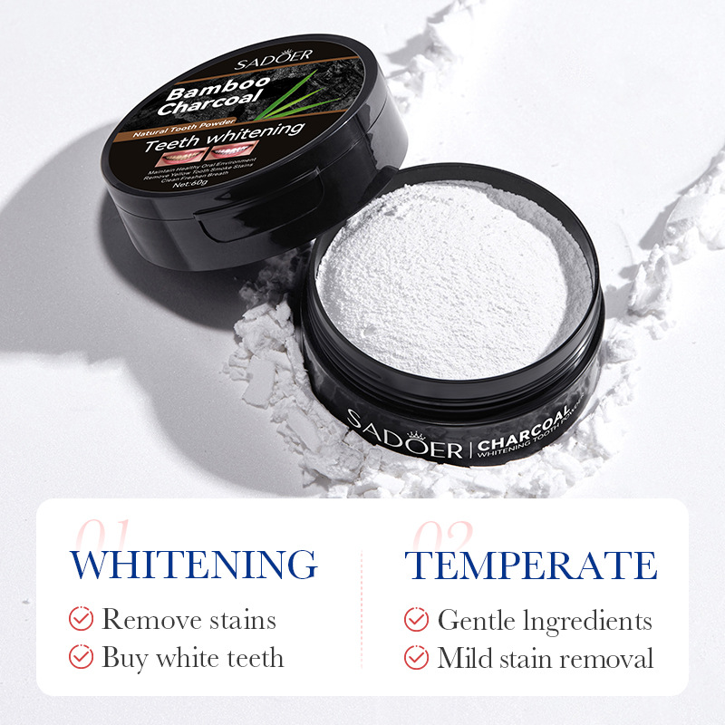 Charbon de bambou charbon acti - Whitening Powder Activated avis et prix