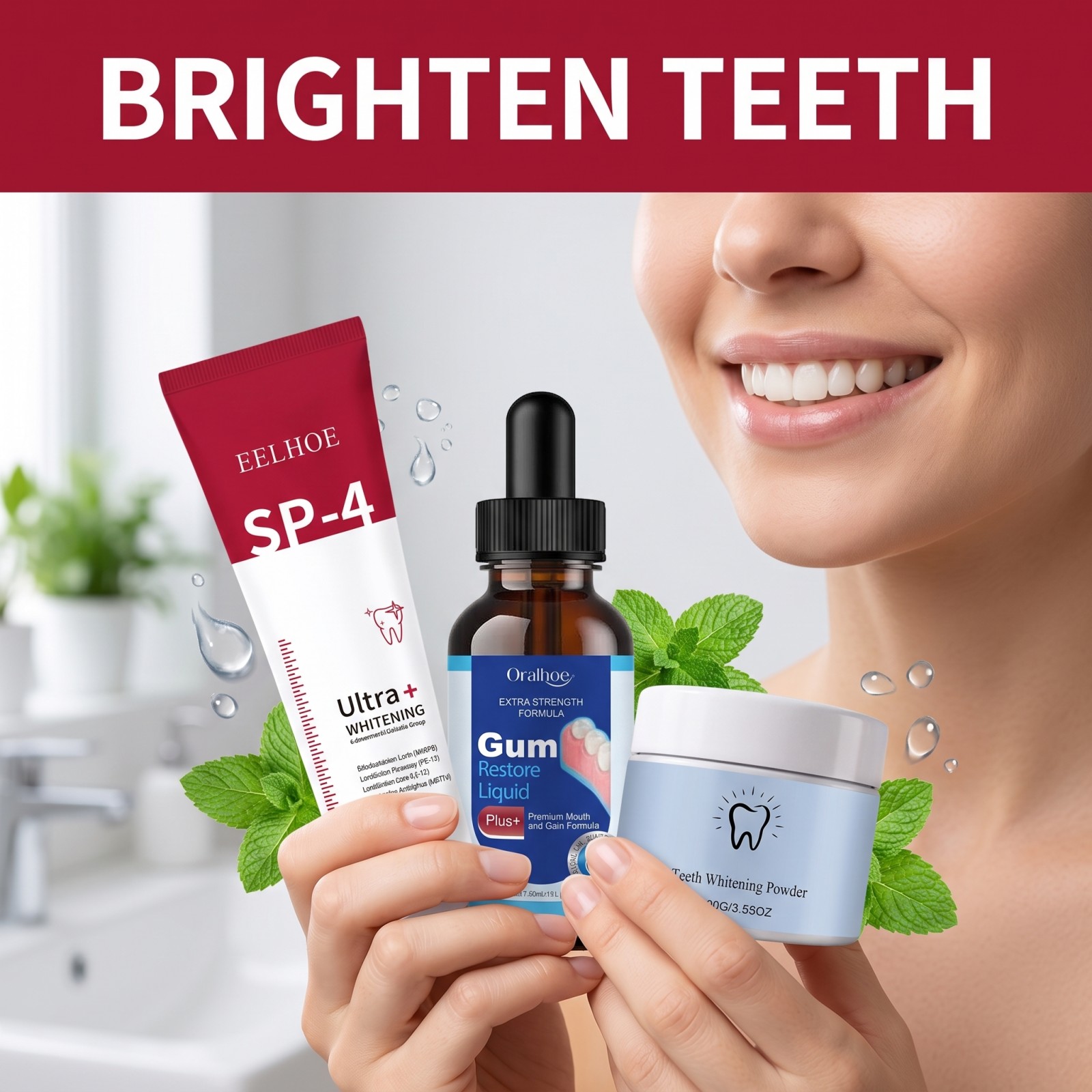 Kit de Soins Bucco-Dentaires C - Teeth Whitening Singapore avis et prix