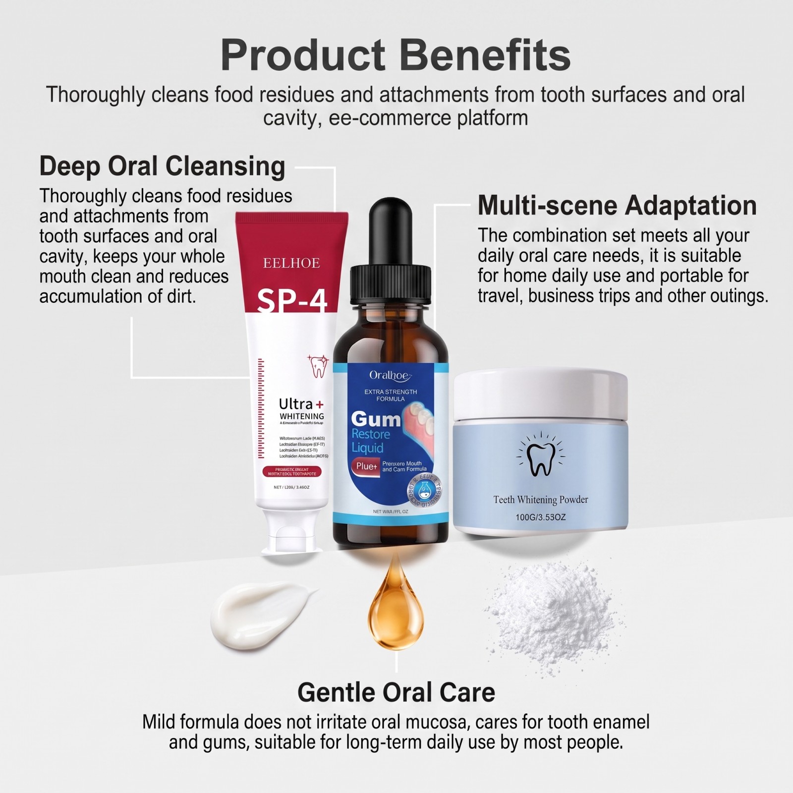 Kit de Soins Bucco-Dentaires C - Teeth Whitening Singapore avis et prix