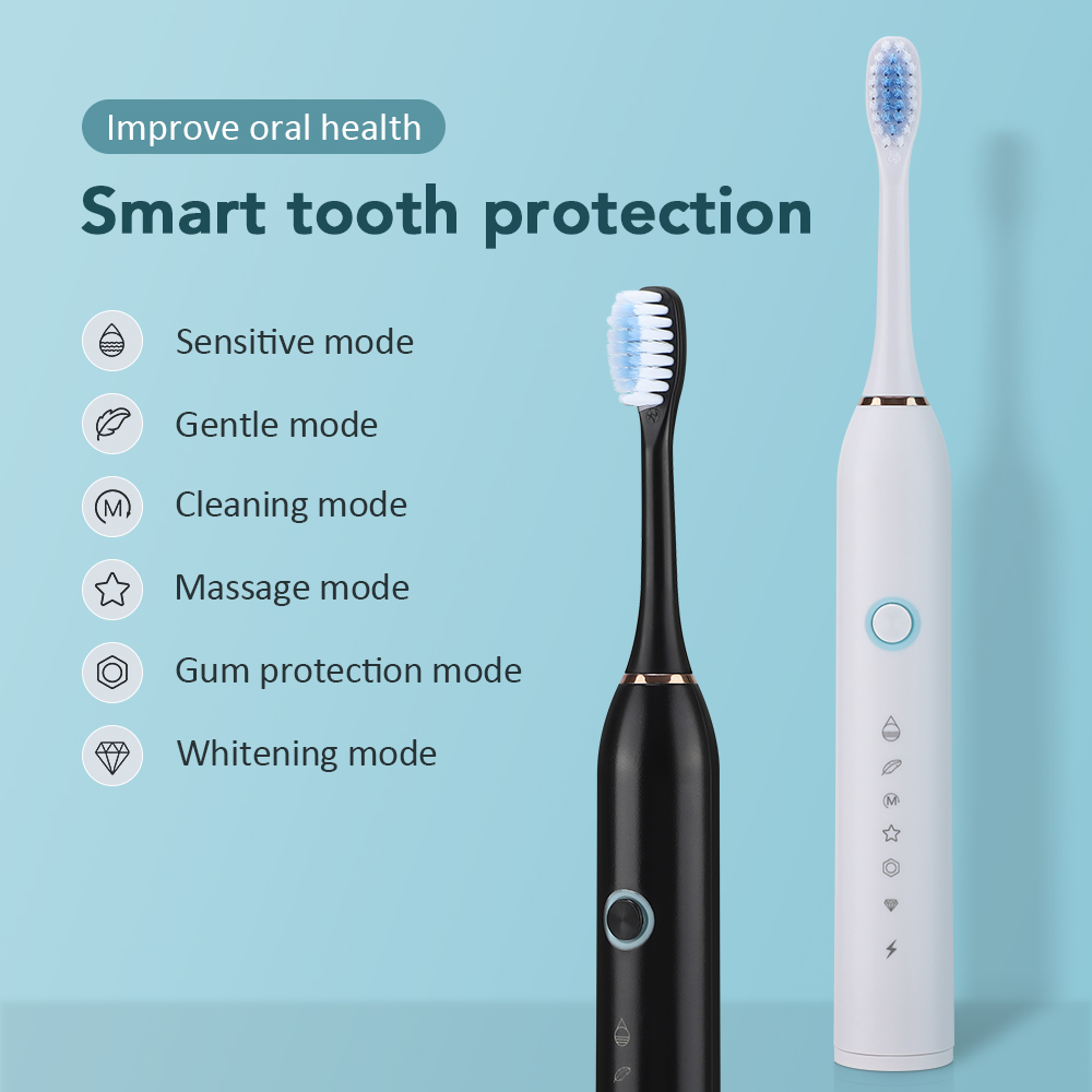 Brosse à dents électrique soni - Teeth Whitening Brush avis et prix